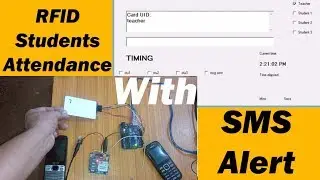 How to make RFID based students Attendance system with sms Alert &ldquo;Arduino,GSM Sim900A,MFRC522, VB