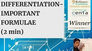 #differentiation Formulae in 2 min-#maths #appliedmaths #cbseclass11math #cbseclass12maths #iscmath