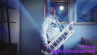 J.S. Bach Arioso Cantabile Symphony BWV 156 on Keytar Roland AX 7