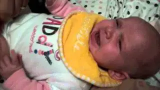 Daddy scares Baby