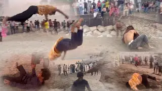 🥰￼🏖️Ham gaye beach pe flip ki practice karne ￼😍🤣