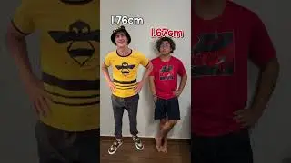 🔴ALTURA DOS YOUTUBERS!