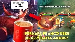 This Fat Viking Player Really Testing My Patience ~ Mobile Legends Argus 