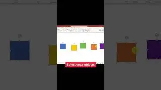 Выравнивание объектов в PowerPoint