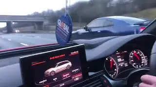 R35 vs AUDI RS6 THE REAL ACCRINGTON RACES