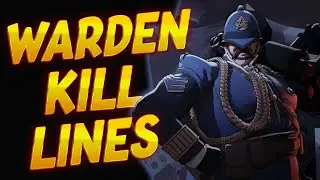 WARDEN Voice Lines for Killing Every Hero in Deadlock!