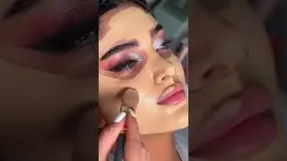 trending makeup tutorial 🔥👀😍✨#softglamlook #eyemakeup#ytshort #youtubefeed#diyhairstyle#makeup#viral