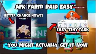 How to AFK Raid Mode in Anime Shadow 2 | Get Luffy Easy & Items!!