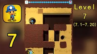 Mine Rescue! - Gameplay Walkthrough Part 7 (Level 7, 7.1 - 7.20 ) - Tutorial