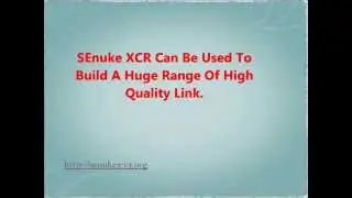 How SEnuke XCR Tutorial Are Helpful?
