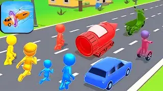 Shape Shifting🏃&zwj;♂️🚗🚲🚦All Levels Gameplay Walkthrough Android,ios Max Level E91