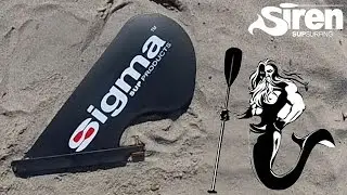 SUP Race Finne - SIGMA Race Fin f&uuml;r Stand-Up-Paddle Boards