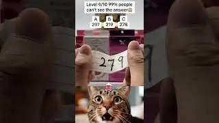 only genius can guess the number😱#viral #cat #trending#usa #shortvideo #viralvideo #trollface#cilips