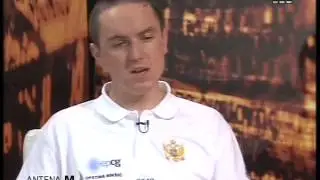 Alpinista Marko Blečić u emisiji 