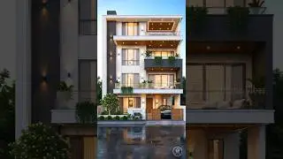 Shocking Luxury Dream House Transformation #shorts #elevation #housetransformation #timelapse #viral