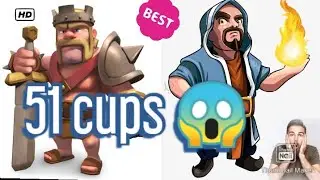 Attack in multiplayer battle for 51 cups 😱 , Don't miss it
