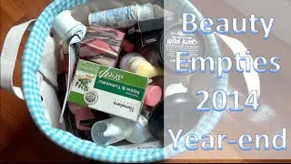 Beauty Empties 2014 Year-end