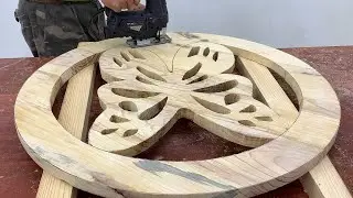 Handicraft Woodworking Ideas - Share Step By Step Building Unique Artistic Wooden Coffee Table