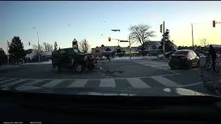 Car crash in #Markham (Hwy 7/Bullock) #toronto #ontario #canada #torontolife #crash #drivingfails