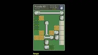 Pushing Machine (Ultimate) Level Puzzle 43 - Perfect Solution