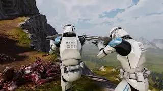 Ultimate Epic Battle Simulator 2 Hellknight vs 501st clone trooper
