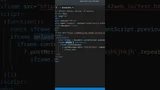 Как передать в iframe параметры объемом больше 2к (ограничения uri в src)