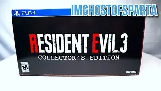 Capcom Resident Evil 3 Remake Collector Edition Unboxing