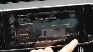 2019 Audi A8 - Bang & Olufsen Premium Sound System+subwoofer demonstration
