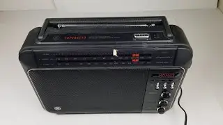 GE Super Radio III Long Range AM/FM Black 7-2887A Tested Wide Band AC/Battery Ebay Showcase