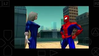 Spider-Man 2000 прохождение на android epsxe 1# Дорога в банк.
