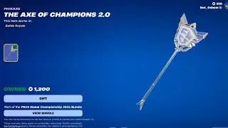 The New Champion Axe 2.0 (Gameplay)