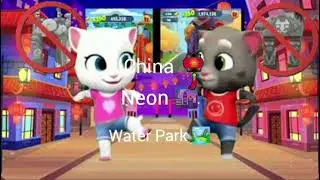 Talking Tom Gold Run celebrate variant mashup 