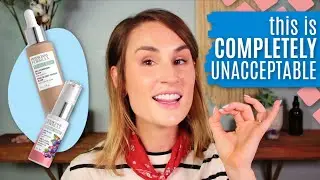 PHYSICIAN'S FORMULA ORGANIC WEAR vs ILIA TRUE SKIN SERUM FOUNDATION | Wear Test Gone WRONG.