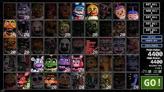 F.N.A.F ultimate custom night 26/20 mode