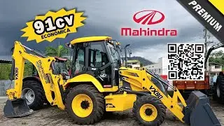 Retroescavadeira mahindra VX90 