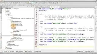 Refresh Button - Developing Android Apps