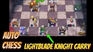 Auto Chess CZ | 1. m&iacute;sto | Feathered | Lightblade Knight Carry | #autochess