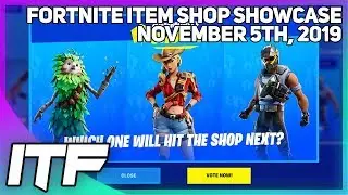 Fortnite Item Shop *NEW* COMMUNITY CHOICE! [November 5th, 2019] (Fortnite Battle Royale)