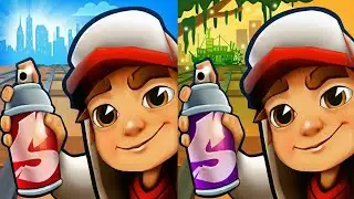 Subway Surfers: Houston 2021 🆚 New Orleans 2024 Map Comparison Gameplay!