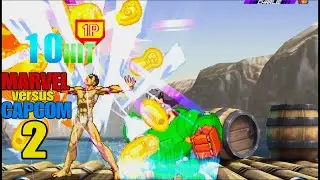 MvC2 Tron Corner Combo on Juggernaut w/ Jin AA Assist and Beacon Bomb