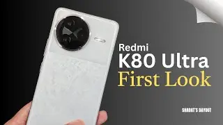 Redmi K80 Ultra First Look &ndash; Specs, Design & Launch Date Leaked!