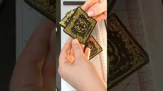 Making Golden Cards #craftingideas