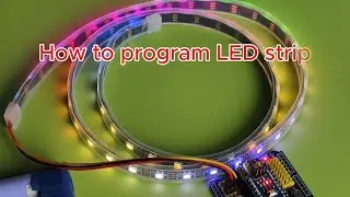 How to program LED strip