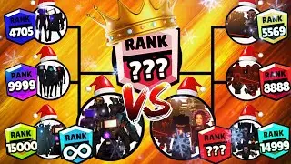 Skibidi Toilet Brawl Stars Rank Up Tournament| TITAN TV-MAN SQUAD vs WATCHMAN OF DOOM SQUAD