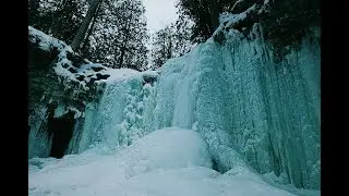 Winter Day Hike at Hilton Falls Ontario