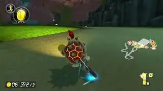 Mario Kart 8 Deluxe Custom Music: Cursed Cathedral on Sky High Cathedral (Custom Track by BallsHD)