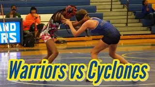 Борцовский поединок между командами Indian Land Warriors и Chester Middle School | Эпичные приемы...