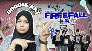 TxT Doodle Art 🎨 | The name chapter: FREEFALL album doodle art. #asmr #art