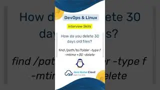 How do you delete files older than 30 days in Linux?