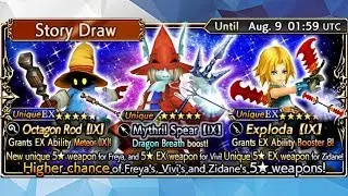 #43 [GL] DFOO: Pulls for Zidane & Vivi EX and Freya